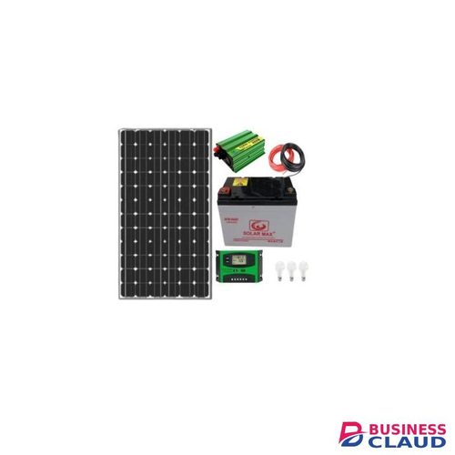 Phoenix 80 W Monocrystalline solar panel +50 Ah solar battery +300 W solar inverter +10ah solar charge controller+3 Dc bulb +5m red,5m black cable