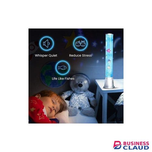 Bubble sensory fish lamp acquarium night light fish tank, table lamp 6 colour changing