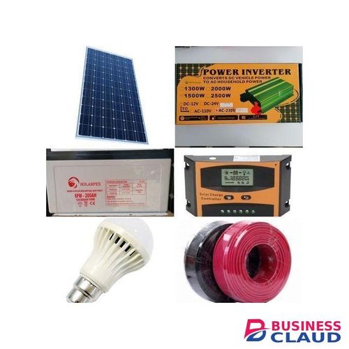 Sunnypex 250 WATT SOLAR AFRICA FULLKIT SYSTEM +10M DROPPING CABLE+FREE EXTENSION