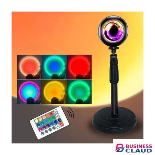 Aesthetic Room Sunset Lamp With LED Color Changes – Best Decor Night Light