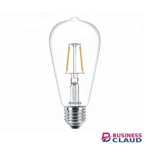 Philips LED Filament Lamp ST64 5.9-60W E27 Warm White Clear Dimmable- Set of 2
