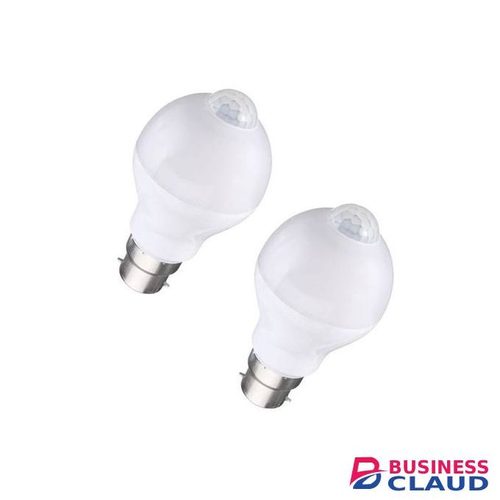 B22 5W Auto PIR Intelligent Motion Sensor Bulbs[ Pack Of 2]