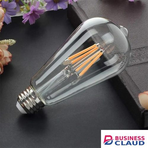 Energy saving filament LED bulb 220v 6W warm white bulb ST64 Edison bulb