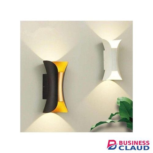 Double Headed Up and down light LED Wall lamp black and gold