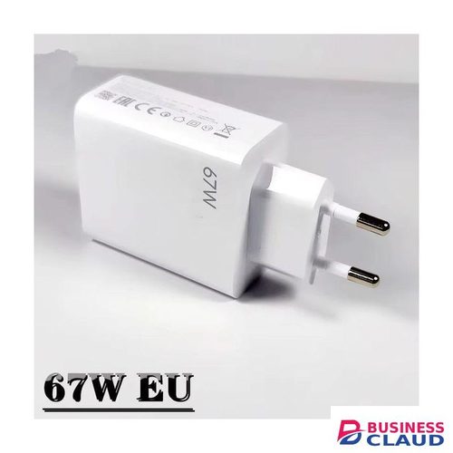 Xiaomi 67W Fast Charger + Type-C Cable Original EU Adapter Super Fast Turbo Charging for Mi & Redmi Devices