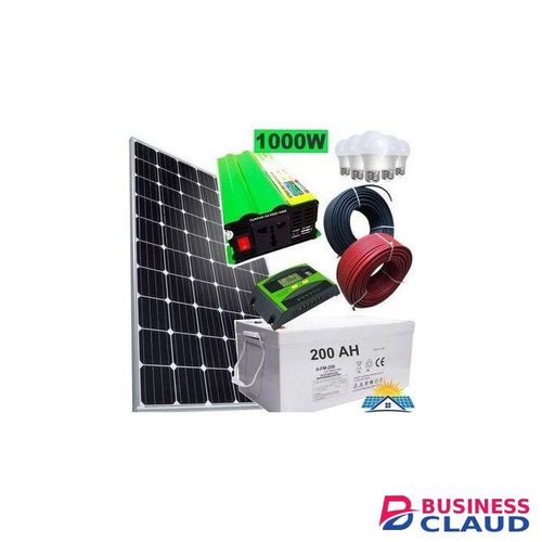 Sunlight ALL WEATHERED -300 WATTS SOLAR FULLKIT.300WATTS SOLAR PANEL,200AH BATTERY,30A CONTROLLE,4 BULBS,10M Cable