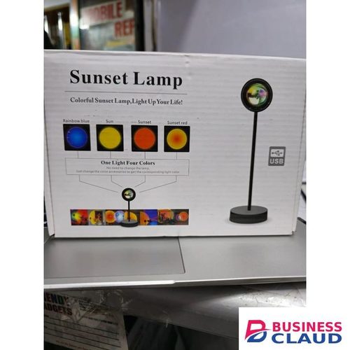 LED Mood Lighting Sunset Lamp – 180° Flexible Angle Projection Light For Home Use And Relaxation Atmosphere