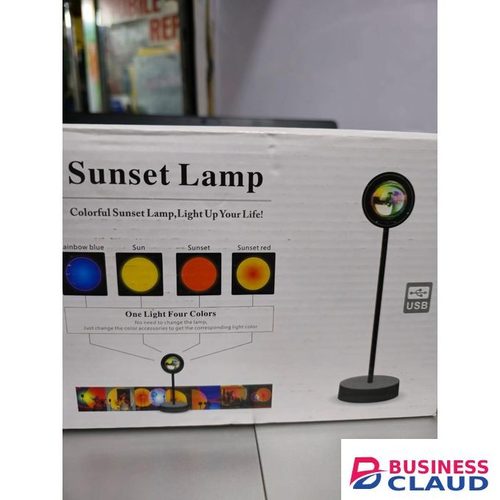 Sunset Lamp with USB Charging – LED Projection Night Light for Home