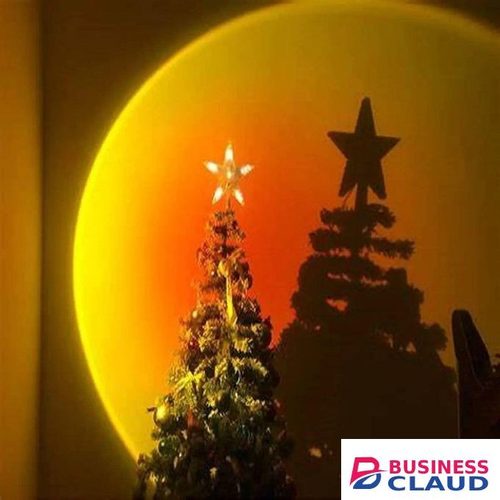 Sunset Lamp For Room & Selfie Background – LED Night Light With USB