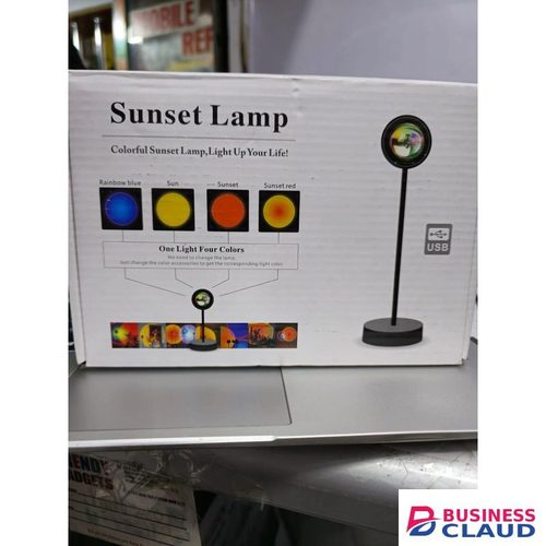USB Powered Sunset Rainbow Lamp – 180° Rotating Head LED Mood Light