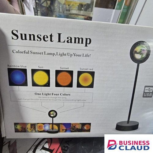 USB Sunset Light LED Lamp – 180 Degree Rotating Head For Golden Hour Effect In Any Room Of Your Home