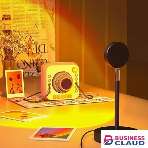 Modern LED Sunset Lamp – USB Powered Light for Aesthetic Rooms