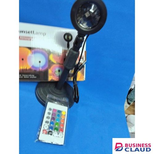Adjustable Sunset Projector Lamp: LED Light with 180-Degree Rotation for Beautiful Room Decor