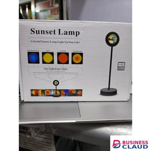 Soft Glow Sunset Lamp LED Projector – Ideal for Home and Party Decoration
