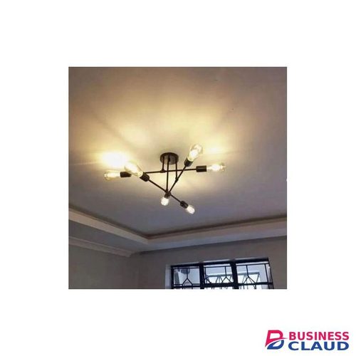Chandelier Blair Black/Gold Ceiling Light