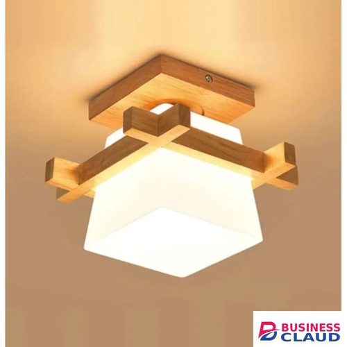Chandelier TEMZ wood ceiling light