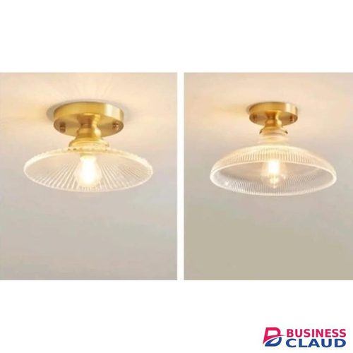 Glass Bowl ceiling chandelier light
