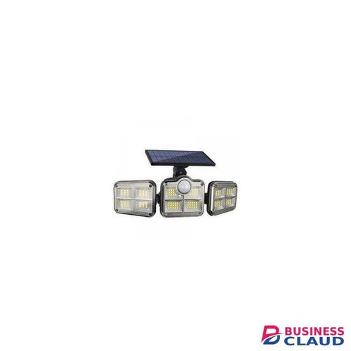 Solar Light Solar Sensor Light Outdoor 120 LED Motion Sensor Lights With Remote Control 3 Heads Security LED Flood Lights
