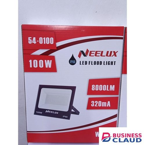 Neelux 100W AC LED Flood Light – IP66 Waterproof Outdoor Security Light