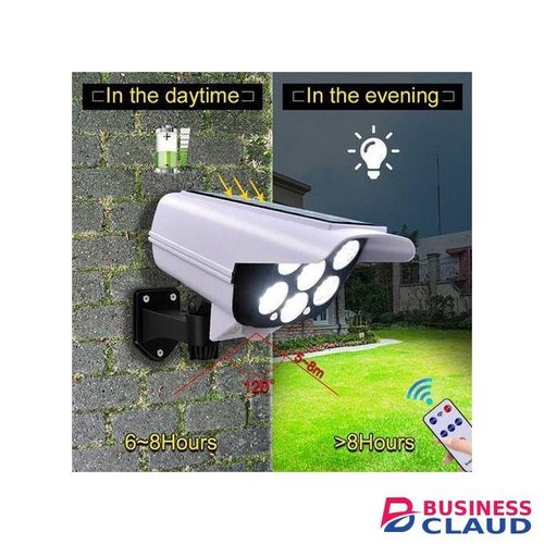 Solar Light Solar LigSolar LED Wall Light Motion Sensor Street Yard Outdoor Security Lamp Fake Camera