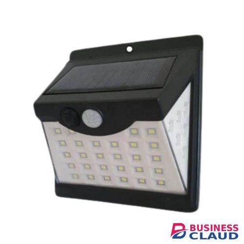 Solar Power Motion Sensor Garden LED Wall Light Outdoor Waterproof Lamp
