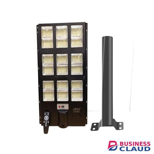 JSOT 2000W Outdoor Solar Street Light with Large Capacity Inbuilt Battery For Longer Lasting