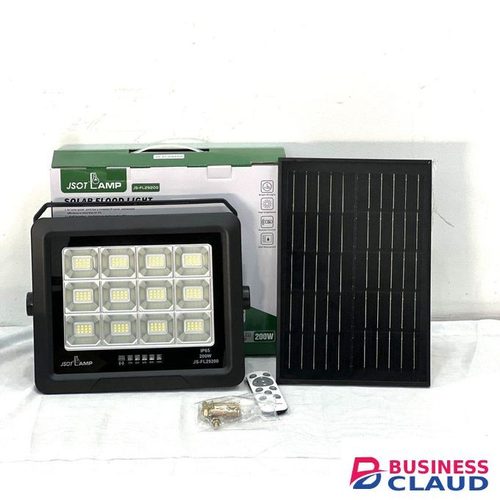 JSOT Solar LED Light 200W Outdoor Waterproof Floodlight with Remote Control