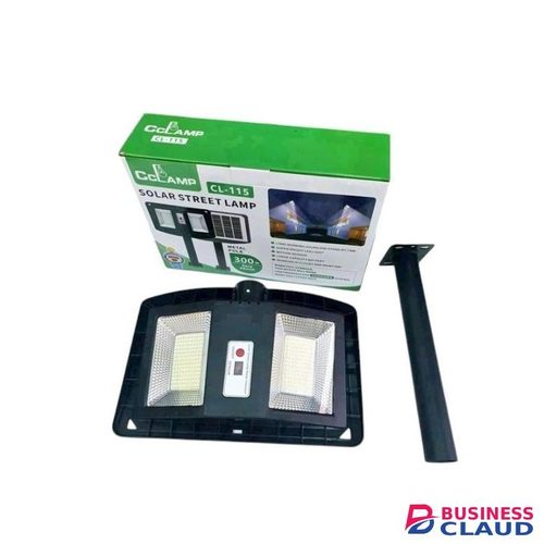 CTLAMP 300W Ultra Premium Outdoor Solar Street Light with Double-Sided Illumination, Motion Sensor, Long Battery Backup & Waterproof Body