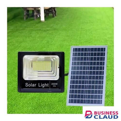 Easy Installation Long-Lasting 200 Watts Auto OFF & ON Outdoor Security Solar Flood Light With Remote Control