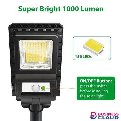 2pcs Solar Lights Outdoor Waterproof, Solar Flood Lights Motion Sensor 1000LM, Bright Solar Security Lights