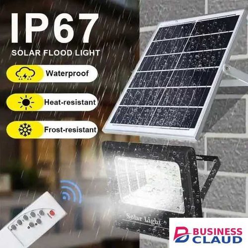 Jindian 100W Solar floodlight outdoor waterproof solar security light dusk to dawn solar Floodlight security light