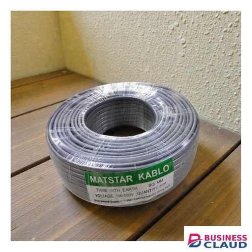 Mat Star Quality Ensured Flame Retardant 2.5MM Twin With Earth 90 Metres Earth Electrical Wiring Cable