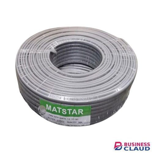 Mat Star Resistant to bending fatigue Best Quality 1.5MM 90M Metres Twin With Earth Flat Electrical Wiring Cable