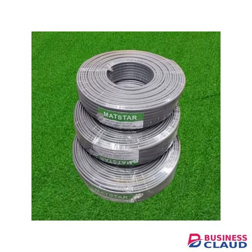 Mat Star Efficient And Convenient 1.5MM 90 Meters Roll Twin With Earth Electrical Wiring Cable