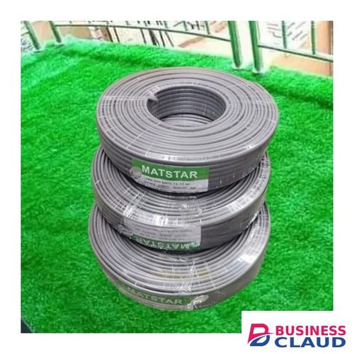Mat Star Premium Quality 1.5MM 90 Meters Roll Twin With Earth Electrical Wiring Cable
