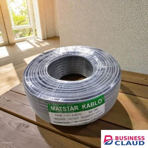 Mat Star Easy Installation 1.5MM 90 Meters Roll Twin With Earth Electrical Wiring Cable