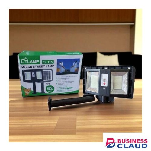 CTLAMP 300W Remote Control Waterproof Reliable Lighting Solar Street Light For Outdoor Security