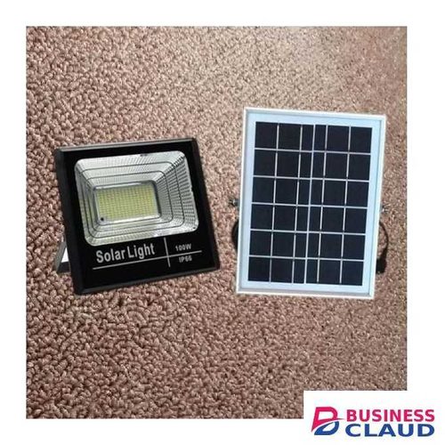 No Electricity Required, Full Night Lighting 100W Solar Outdoor Security Flood Light