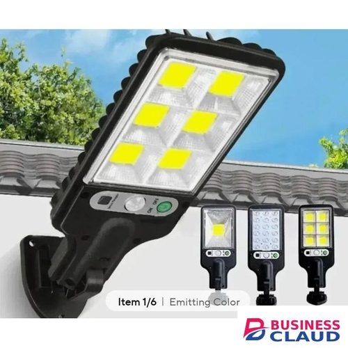 Jingxin New Solar Wall Light PIR Motion Sensor Outdoor Garden Security Street Lamp