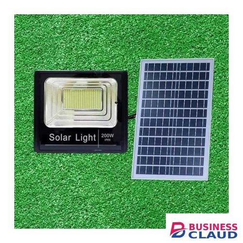 Reliable Quality 200W Solar Powered Lamp Outdoor Dusk To Dawn Security Remote Control Flood Light