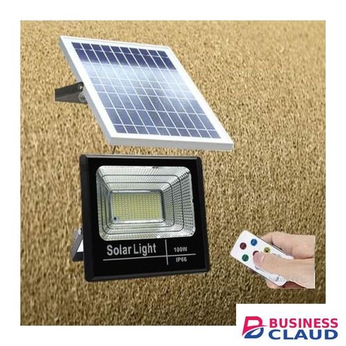 Quality Ensured, Multiple Control Reliable Quality 100 Watts Outdoor Security LED Solar Flood Light