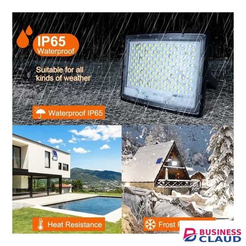 200W Solar floodlight outdoor waterproof solar security light dusk to dawn solar Floodlight super bright solar floodlight
