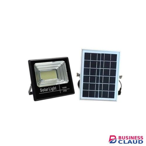 Inbuilt Battery IP66 Waterproof 100 Watts Outdoor Security LED Solar Flood Light