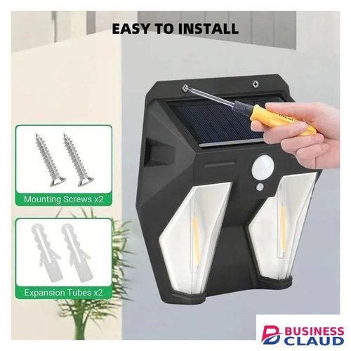 Solar Light New Solar Tungsten Filament Lamp Outdoor Waterproof Intelligent Induction Wall Lamp Courtyard Garden Villa Lighting Night Light