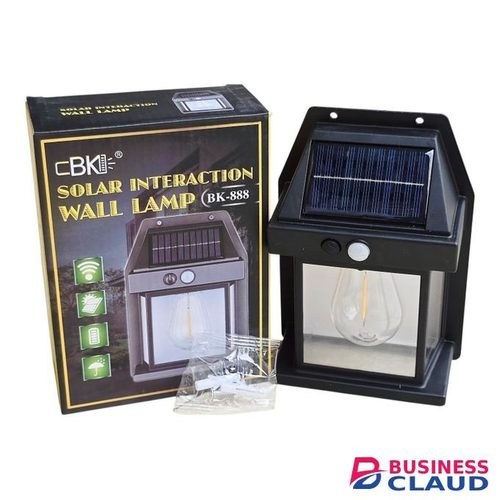 Solar Light Single Solar bulb Wall Lamp Outdoor Waterproof Motion Sensor LED Light