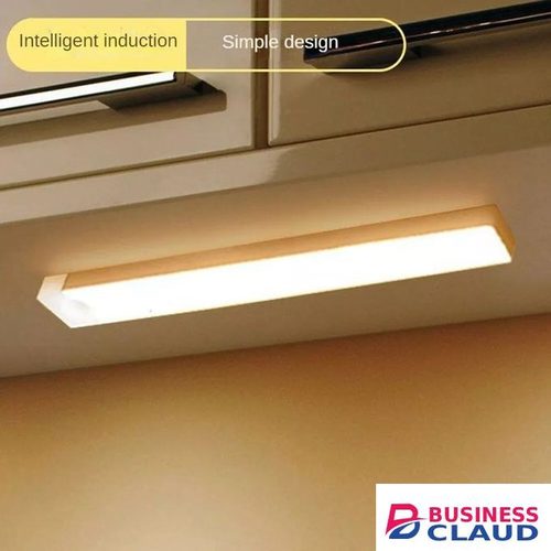 LED Human Body Induction Warm Light, 500mm Cabinet Warm Light, USB Rechargeable