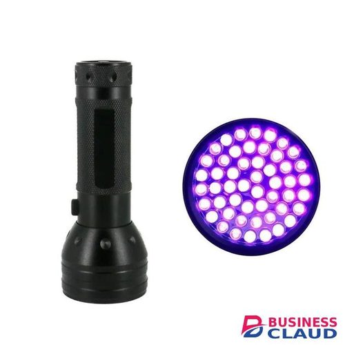 51 LED UV Ultra Violet Purple Flashlight Light Torch For Amber Fake Money Currency Detector - 395 Nm Wavelength