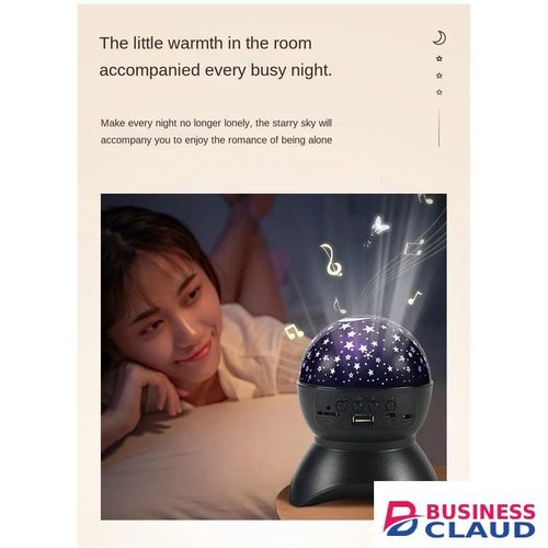 Star Projector Sky Colorful Light with Bluetooth Speaker & Radio