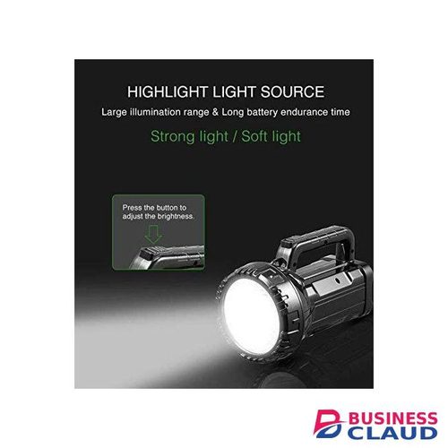 Dp Light Professional LED Portable Rechargeable Search Light - Heavy Duty High-Intensity Spotlight with Extended Range