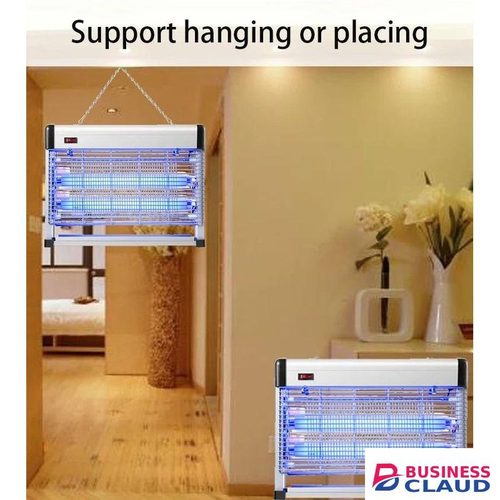 20W Electric UV Mosquito Killer Lamp Pest Control Zapper For Home Kitchen Restaurant Use